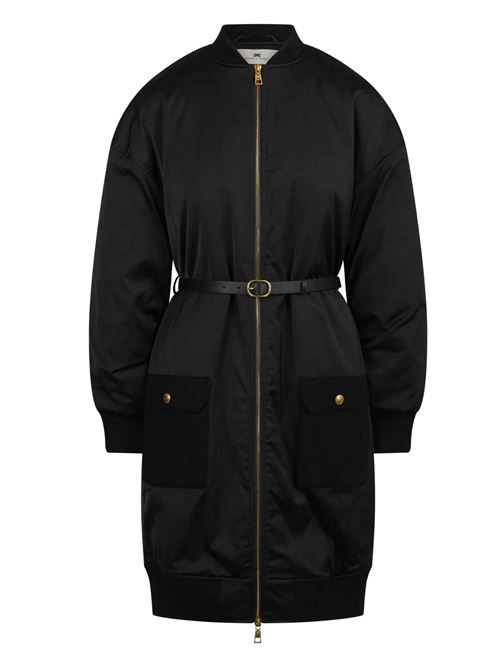 Piumino in tessuto vela con cintura Elisabetta Franchi | PK01D66E2110
